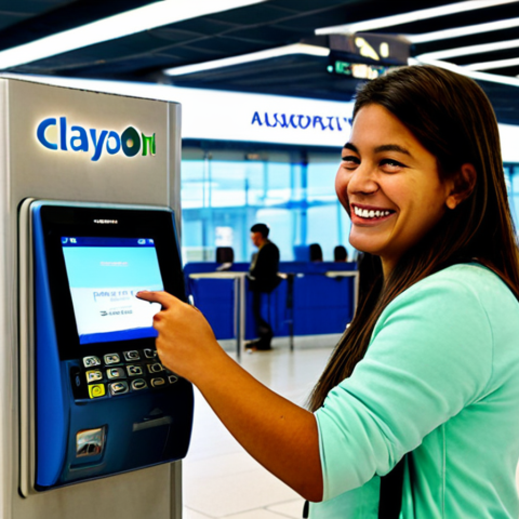 에콰도르에서 인터넷 사용법 - **Prompt 1: Local SIM Card Activation at an Ecuadorian Airport**
"A vibrant, well-lit scene insi...
