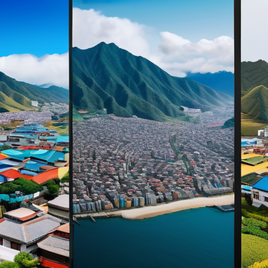 에콰도르에서 한인 커뮤니티 찾기 - Here are three detailed image prompts in English, designed to capture the essence of the Korean comm...